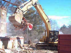 Bourne demolition, mashpee demolition, cape cod demolition