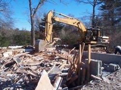 Bourne demolition, mashpee demolition, cape cod demolition