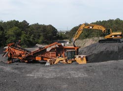 Recycling services cape cod, recycled concrete, recycled asphalt, landscape materials cape cod